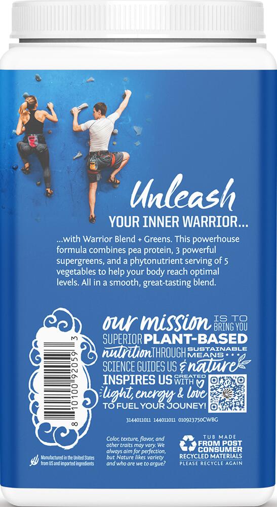 Sunwarrior Warrior Blend + Greens Organic (750g) Chocolate - Protéines 4/4