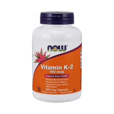 Now foods vitamin k-2 100mcg (250) standard