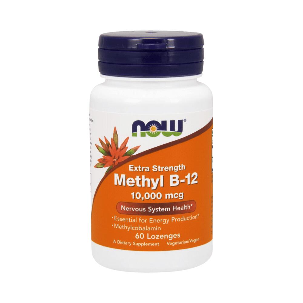 Now Foods - Now Foods Methyl B12 10000mcg (60) Standard - Vitamines, Minéraux Et Santé - Vitamines - Decathlon