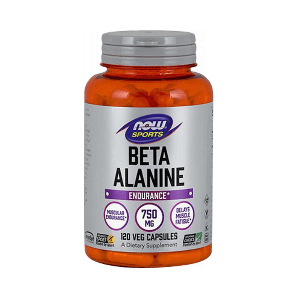 NOW FOODS Now Foods Beta Alanine 750mg (120) Standard - Aminoacidi - Beta Alanina
