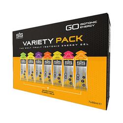 GO Gels Énergétiques Isotoniques (7x60 ml) Assortiment