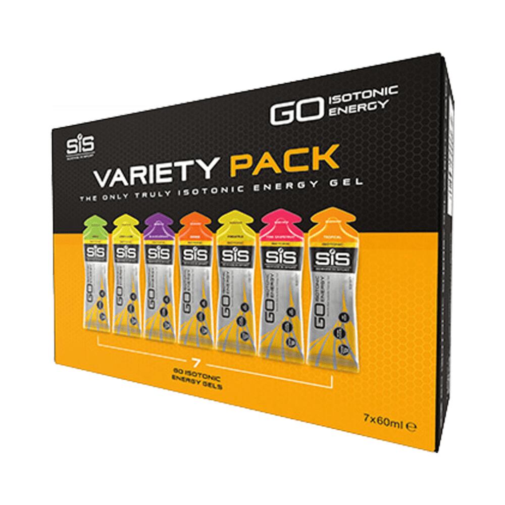 SCIENCE IN SPORT SIS GO Isotonic Energy Gels (7x60ml) Mixed - Energia e resistenza