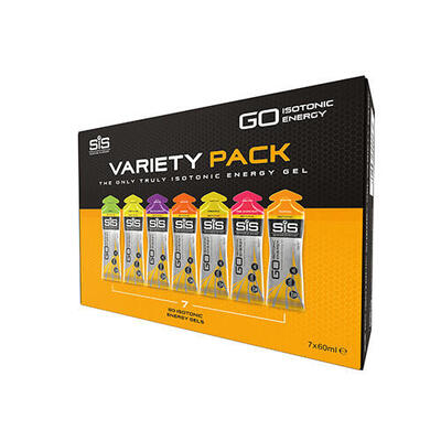 Go isotonic energy gels (7x60ml) mixed
