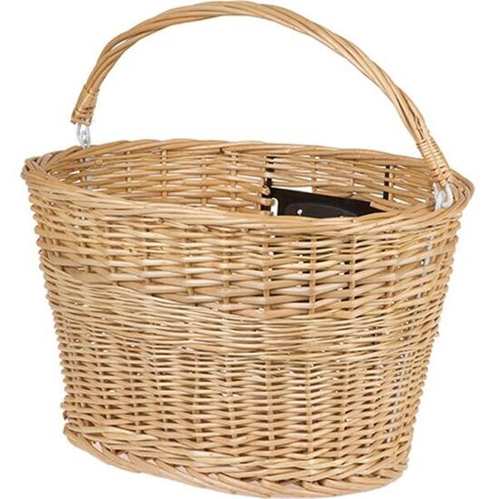 M-Wave BA-FW Cestino in vimini per tubo sterzo marrone 28x38x26 cm