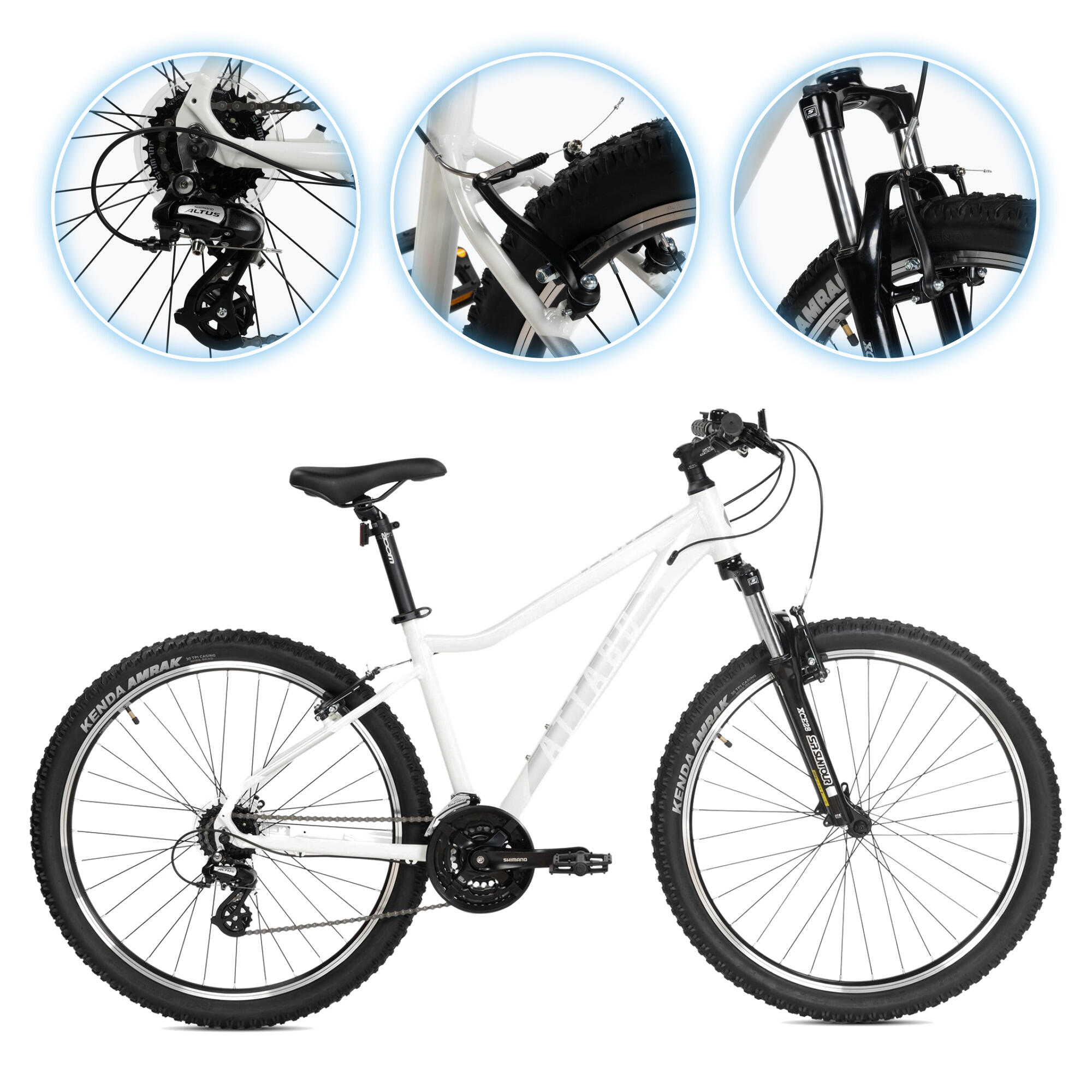 ATTABO Bicicleta de montanha feminina ATTABO ALPE 1.0