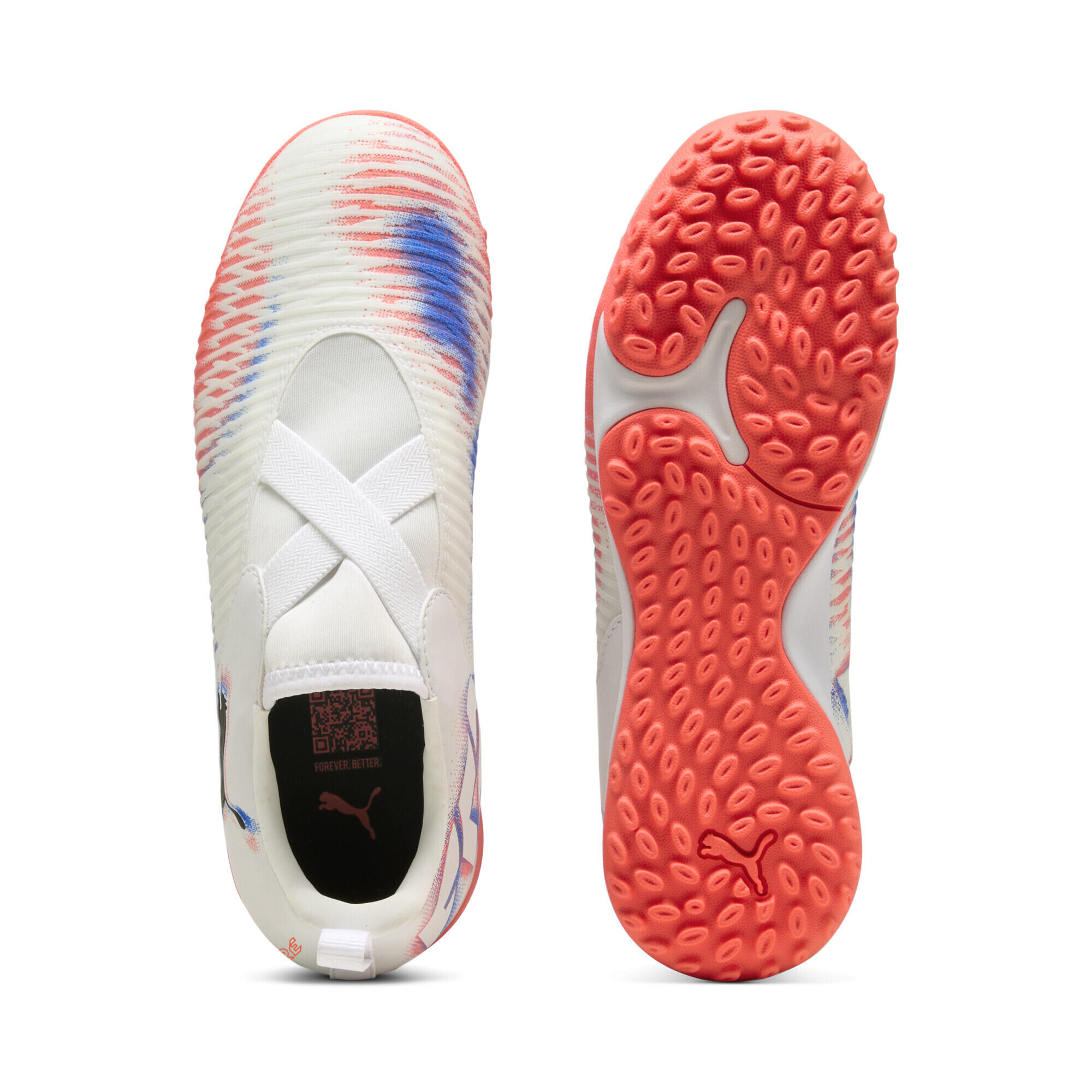 Scarpe da calcio senza lacci dal taglio medio FUTURE 8 MATCH TT per ragazzi PUMA 4/6