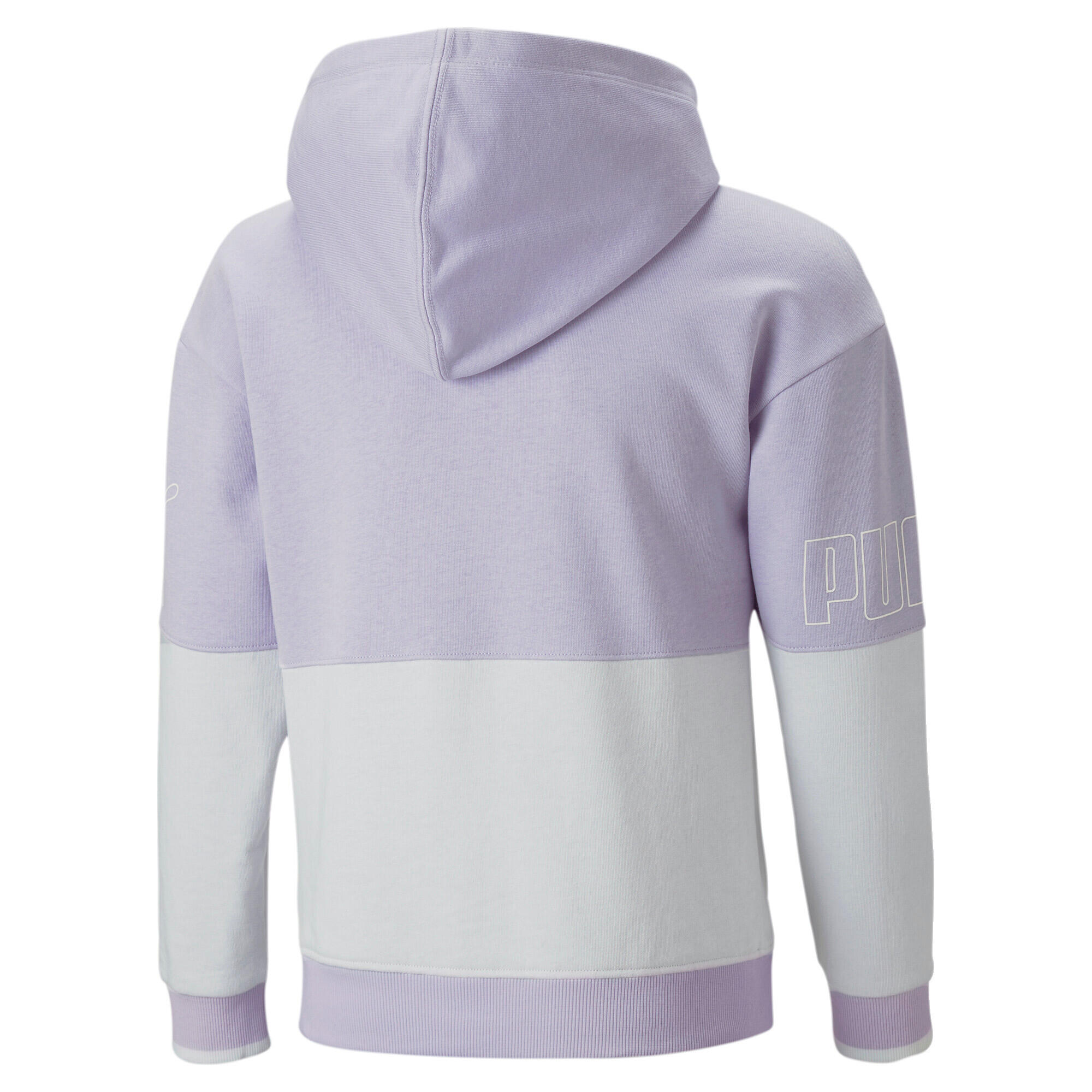 Puma Kinder Kapuzenpullover Power Colorblock Hoodie TR G 673549 2/8