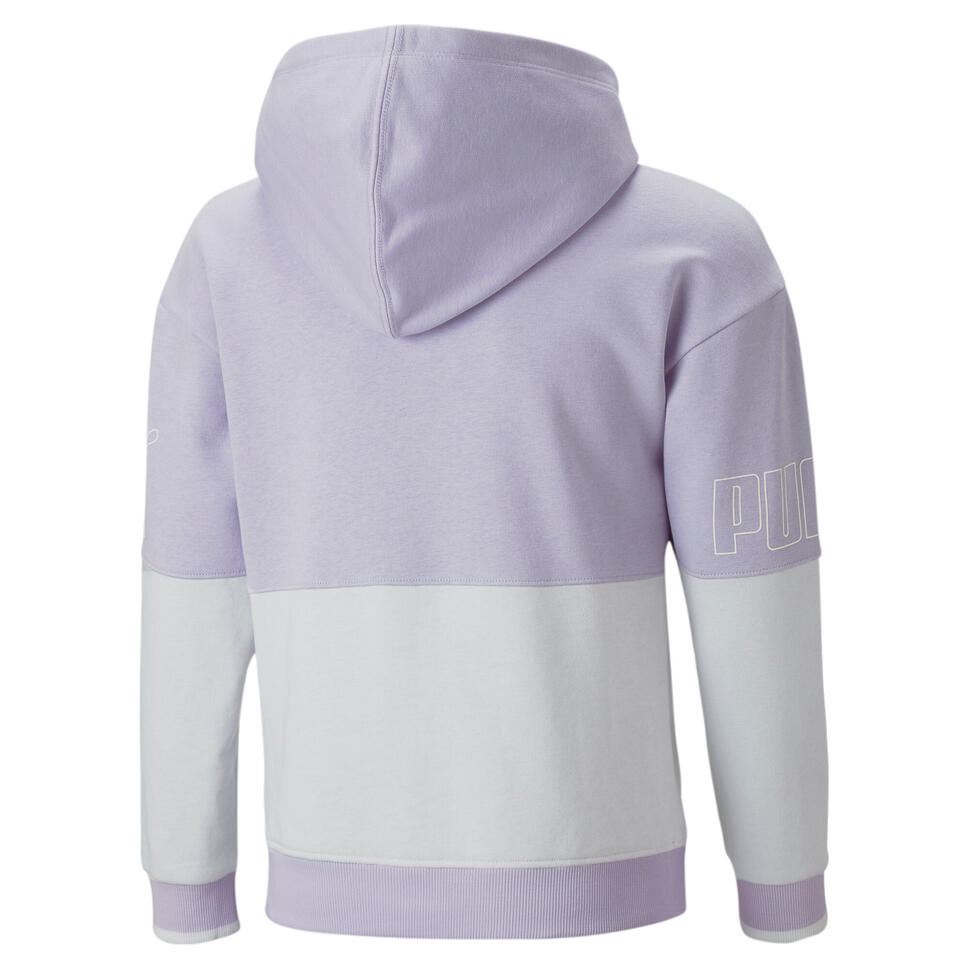 Bluza Sportowa Dziewczęca Puma Power Colorblock Tr