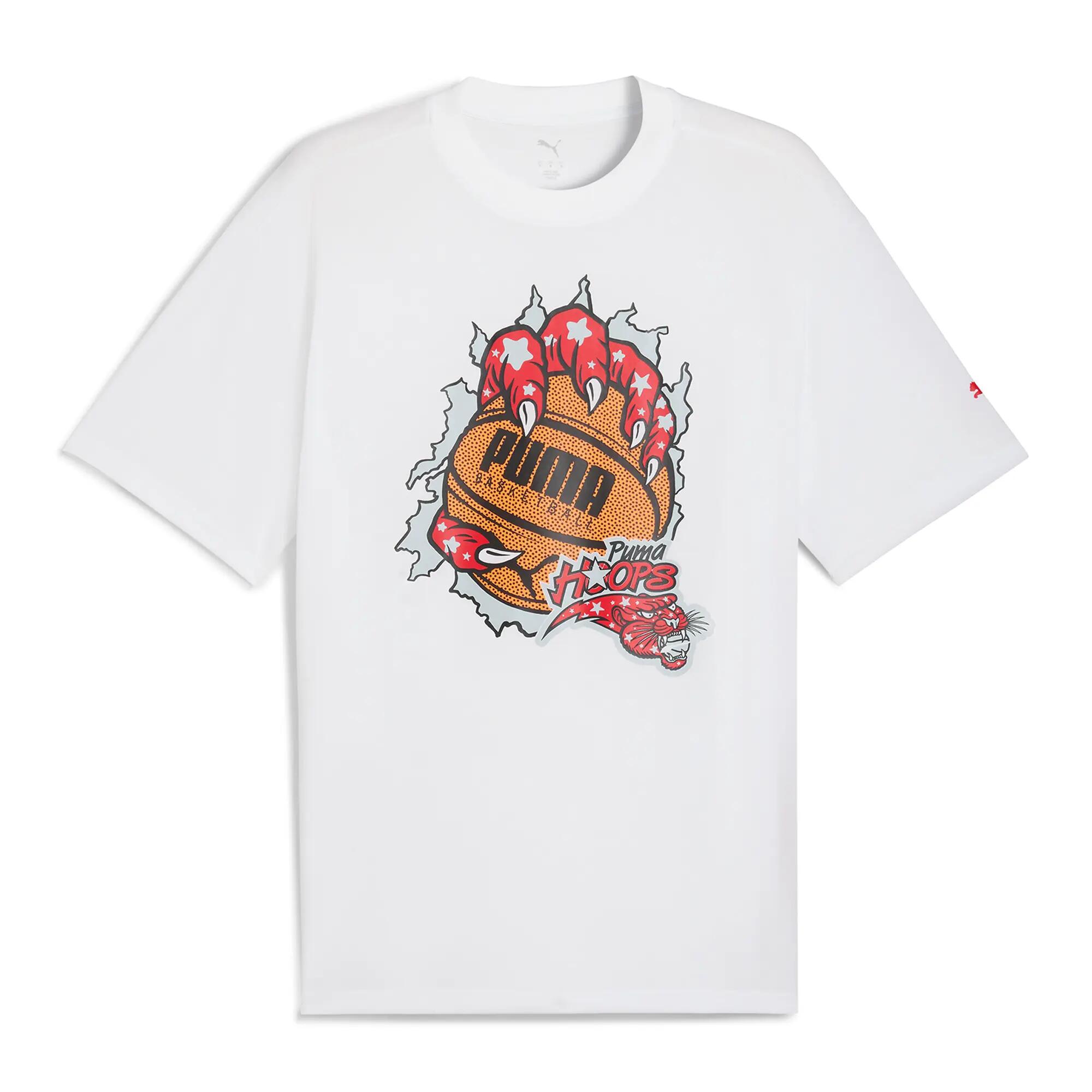 Camiseta de baloncesto para hombre PUMA Hoopaverse Tee 3 3/3