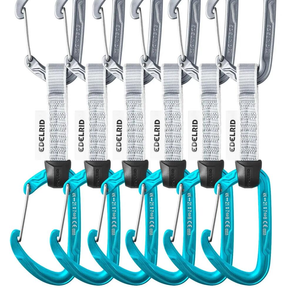 Edelrid Pure Wire Quickdraw Set 6 Pieces