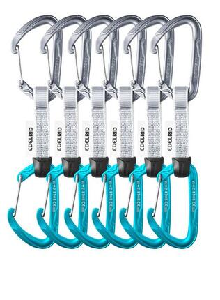 Set de dégaines Edelrid Pure Wire 6 pièces 10