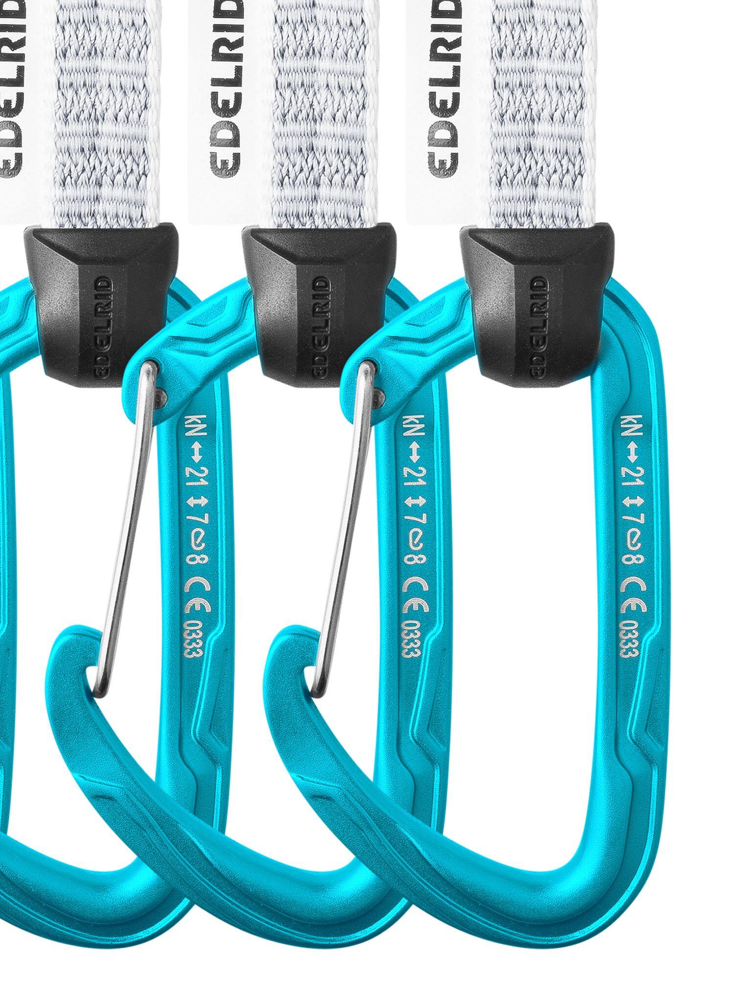 Set de dégaines Edelrid Pure Wire 6 pièces 10 3/3
