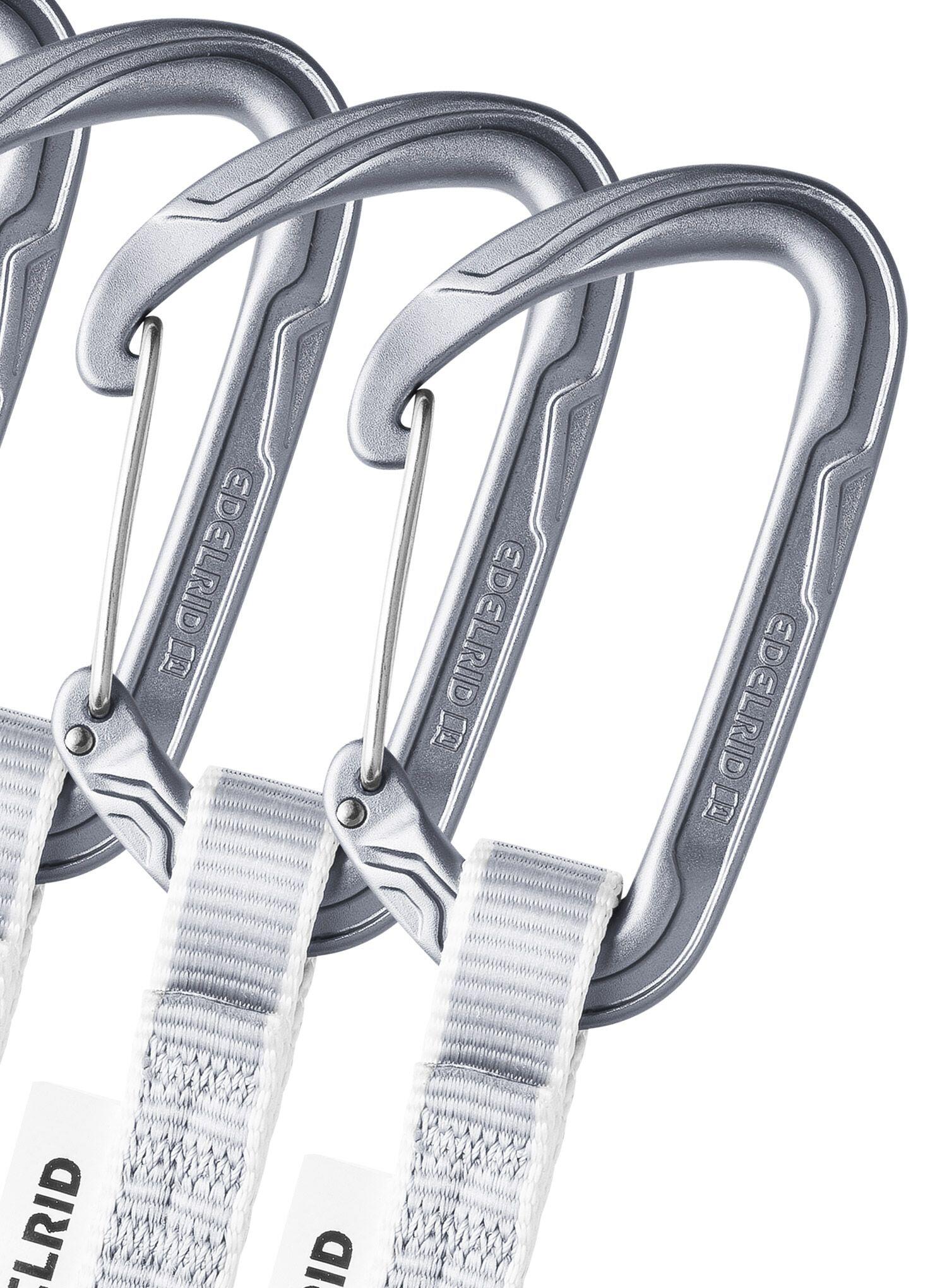 Set de dégaines Edelrid Pure Wire 6 pièces 10 2/3