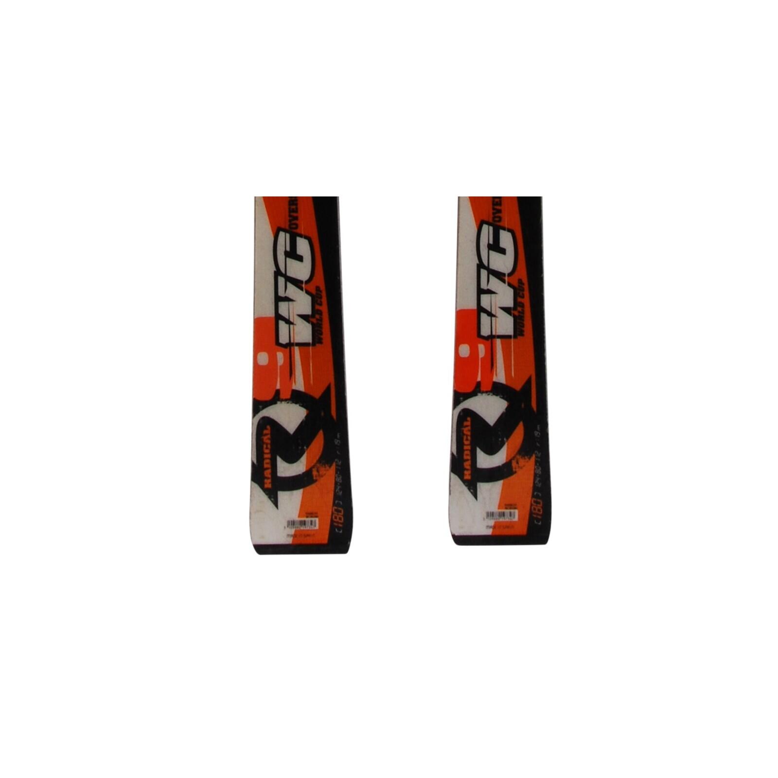 RECONDITIONNE - Ski Rossignol Radical 9 Worldcup Ti + Fixations 4/5