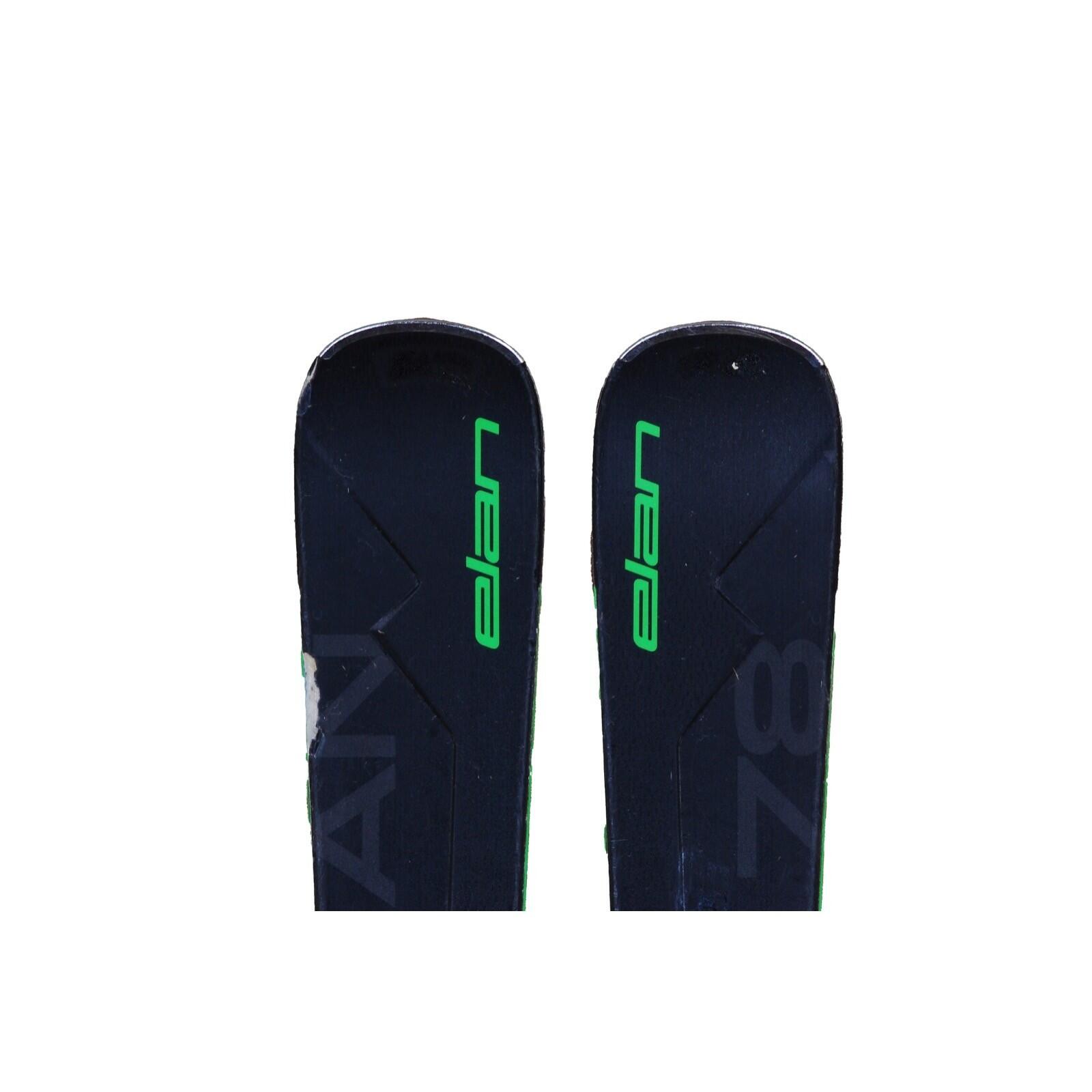 RECONDITIONNE - Ski Elan Wingman 78 Carbon + Fixations 2/5