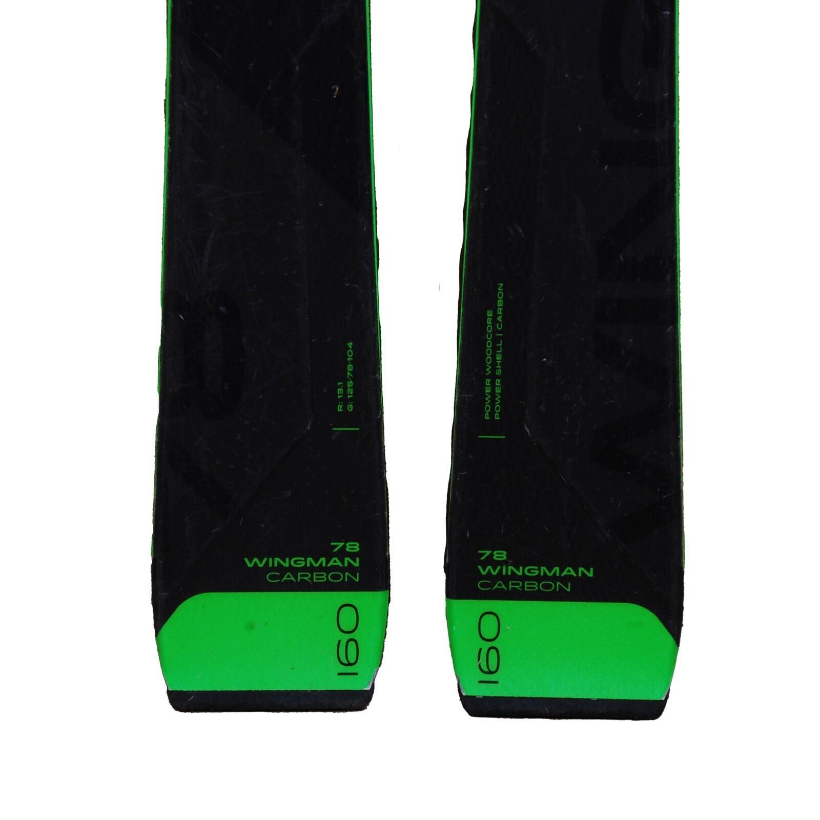 RECONDITIONNE - Ski Elan Wingman 78 Carbon + Fixations 4/5