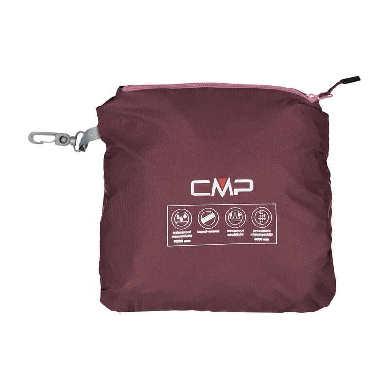 Giacca impermeabile con cappuccio e ventilazione donna CMP 2/2