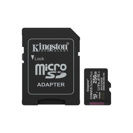 Mikro SD Speicherkarte mit Adapter Kingston SDCS3/256GB 256 GB