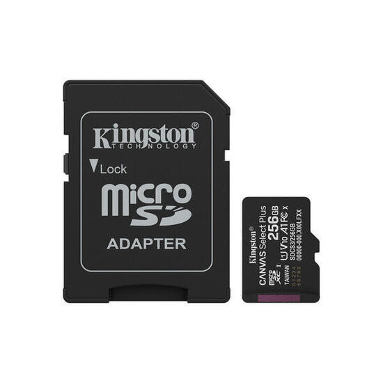 Mikro SD Speicherkarte mit Adapter Kingston SDCS3/256GB 256 GB