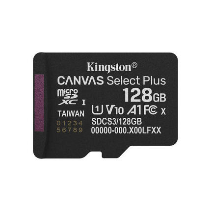 Mikro SD Speicherkarte mit Adapter Kingston SDCS3/128GBSP 128 GB