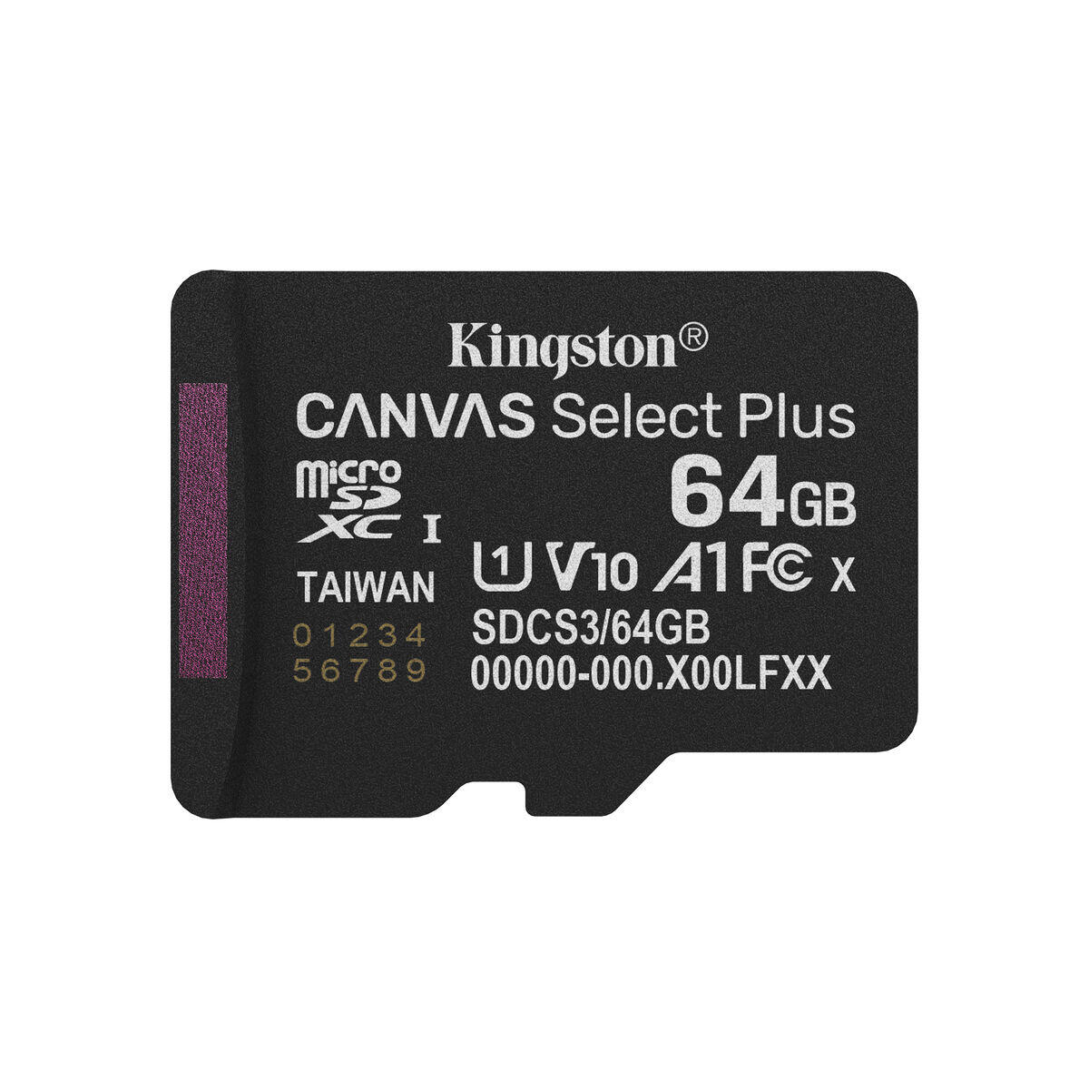 Kingston - Carte Mémoire Micro Sd Avec Adaptateur Kingston Sdcs3/64gbsp 64 Gb - Carte Mémoire - Multicolore - No Size - Decathlon