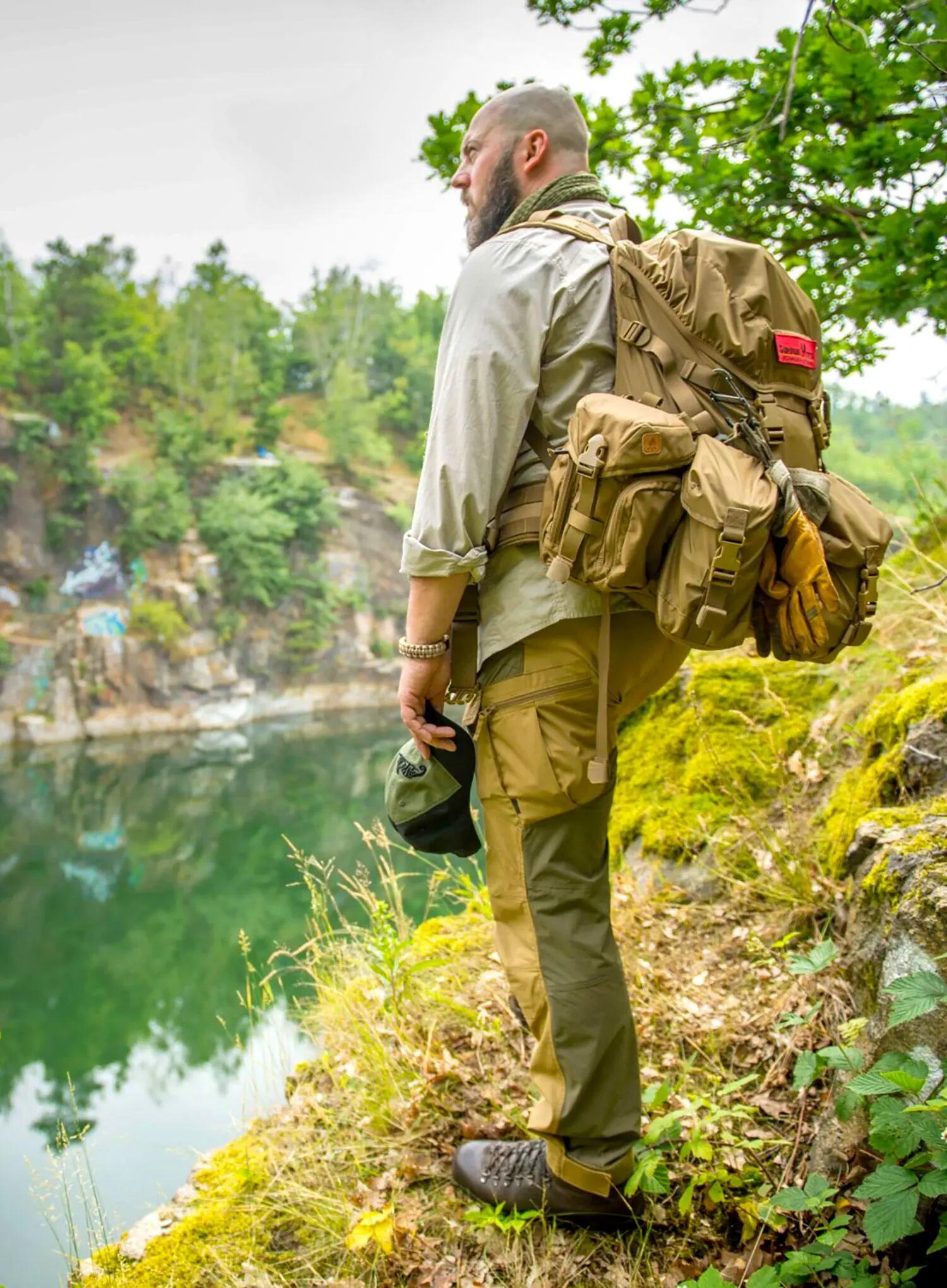 Bransoleta survivalowa z paracordu rozm.L coyote 5/5