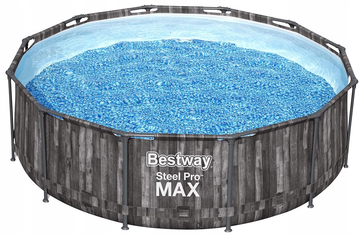 Piscina nuoto Steel Pro Max, Grigio Scuro 7/7