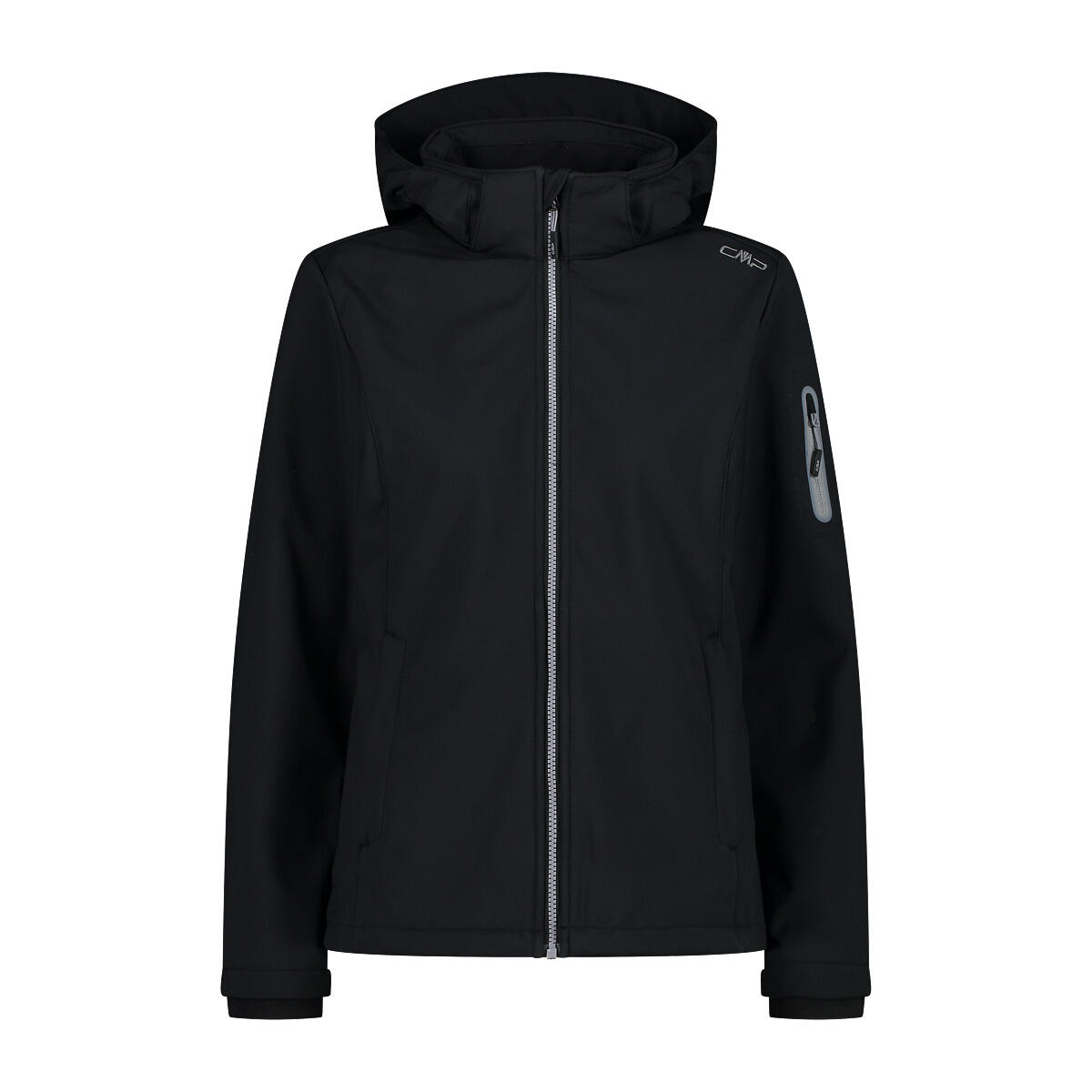Cmp - Veste Imperméable À Capuche Femme Cmp - Doudoune Synthétique - Noir - Decathlon