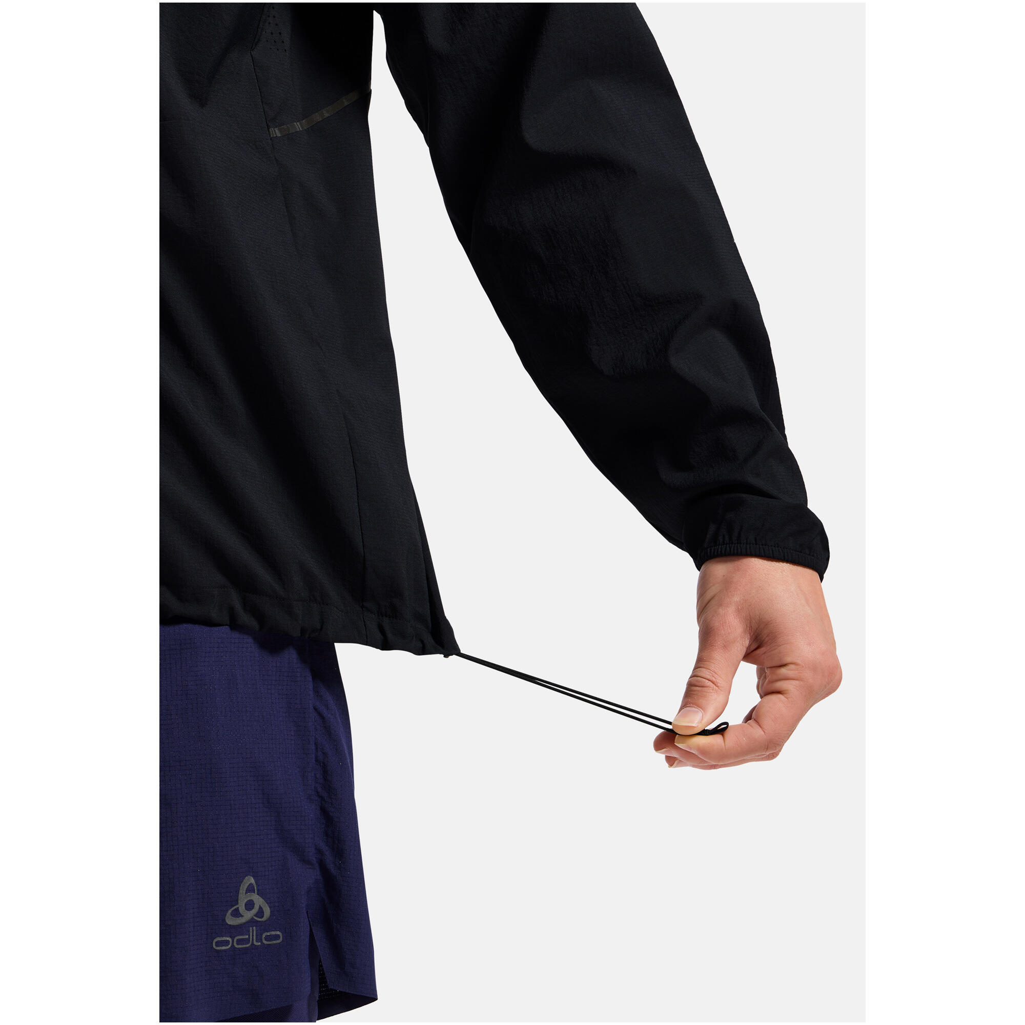 Veste Running Odlo Zeroweight 2.0 Noir Homme 6/7