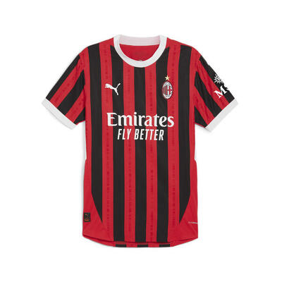 AC Milan 24/25 Authentic Heimtrikot Erwachsene PUMA For All Time Red Black