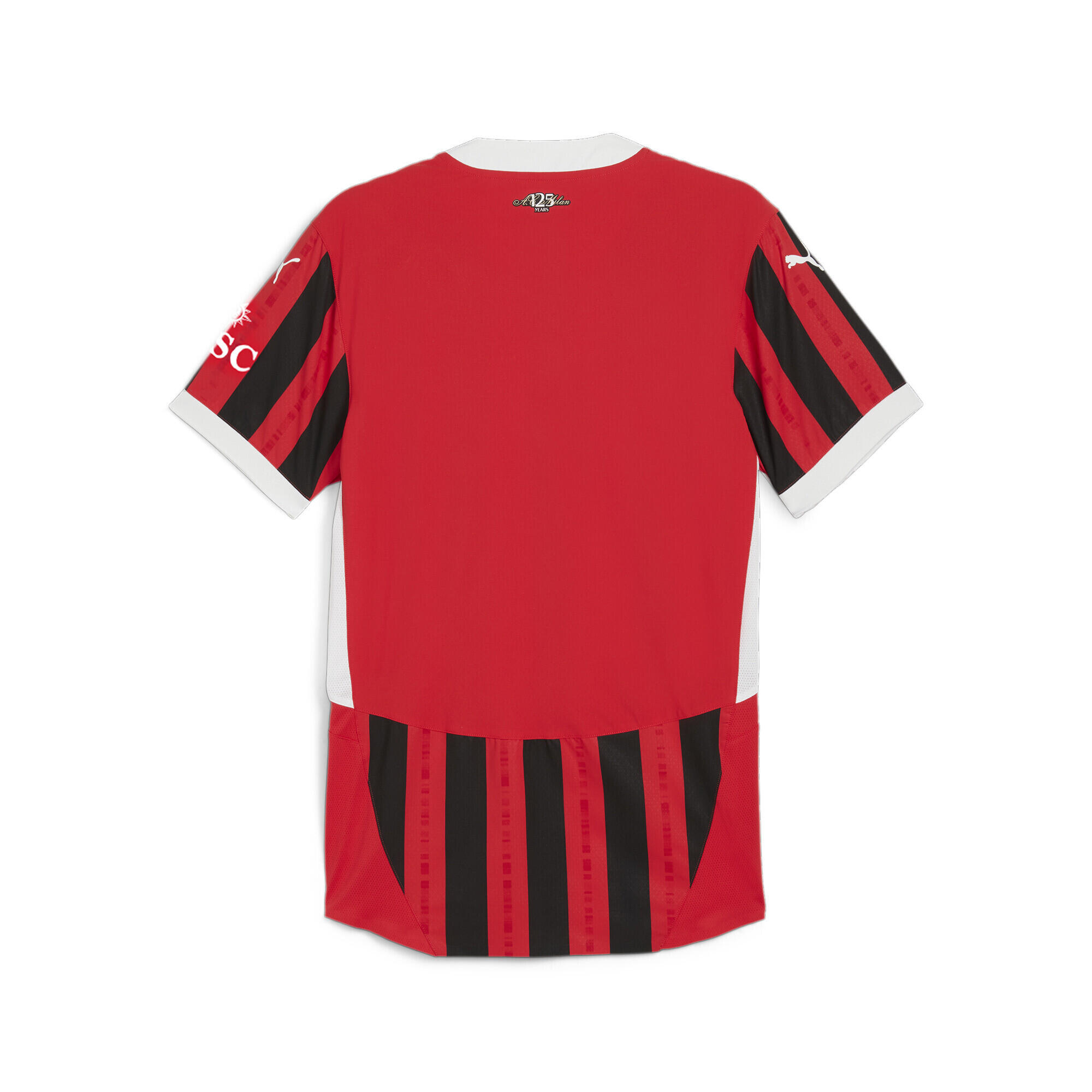 AC Milan 24/25 Authentic thuisshirt voor heren PUMA For All Time Red Black 7/7