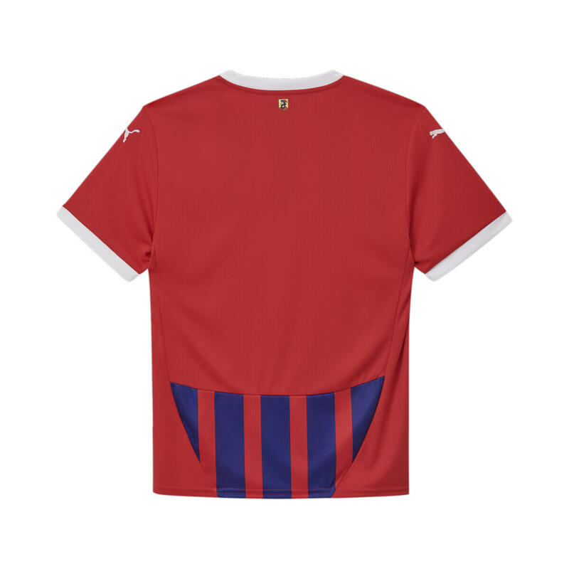 Młodzieżowa koszulka domowa FC Heidenheim 24/25 PUMA Red Clyde Royal Blue