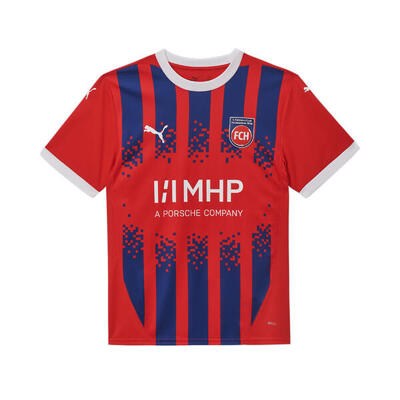 Camiseta FC Heidenheim 1.ª equipación 24/25 Hombre PUMA Red Clyde Royal Blue