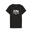 Tricou femei imprimeu mâneci scurte Grafik Varsity verde PUMA Black