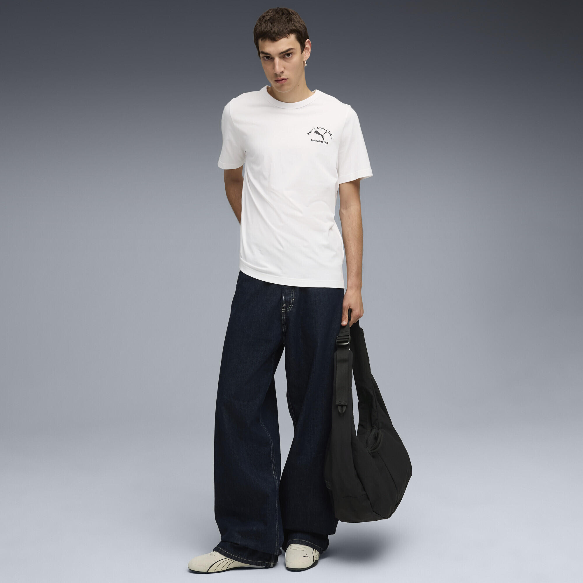 T-shirt à motif PUMA Class Homme PUMA White 4/5