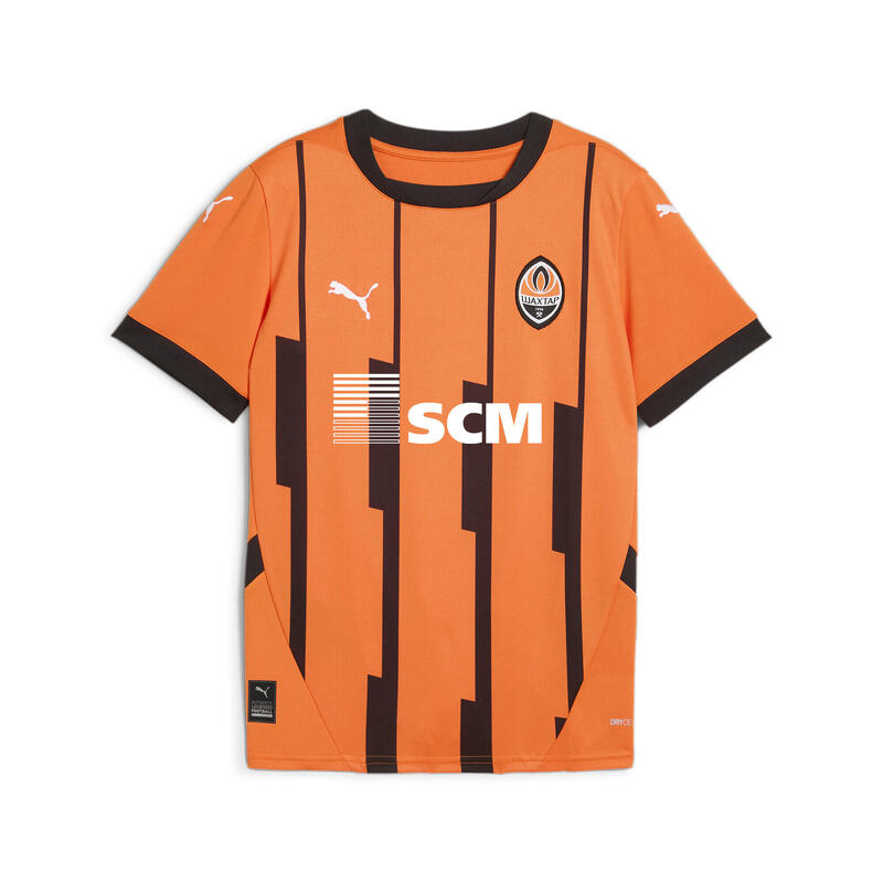 Młodzieżowa koszulka domowa FC Shakhtar Donetsk 24/25 PUMA Rickie Orange Black