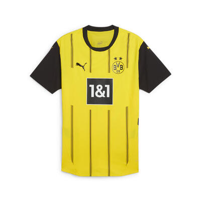Maglia gara Home Borussia Dortmund Authentic 24/25 da uomo PUMA