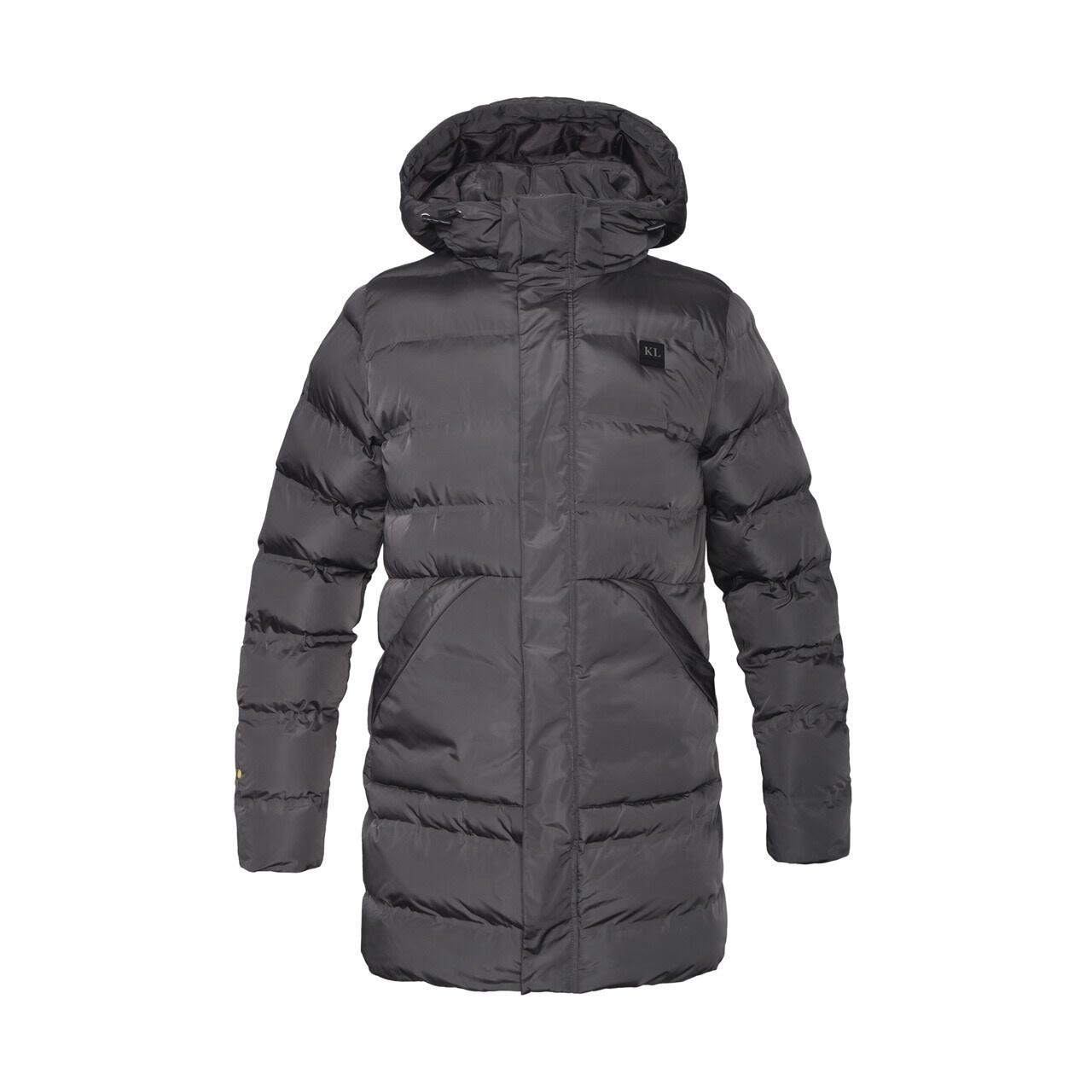 KINGSLAND Kingsland Klelliot Unisex Insulated Parka Grey Forged Iron Grijs -