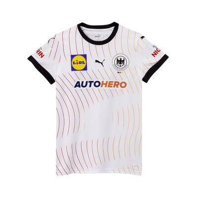Duitsland handbal 2024 thuisshirt voor dames puma white black