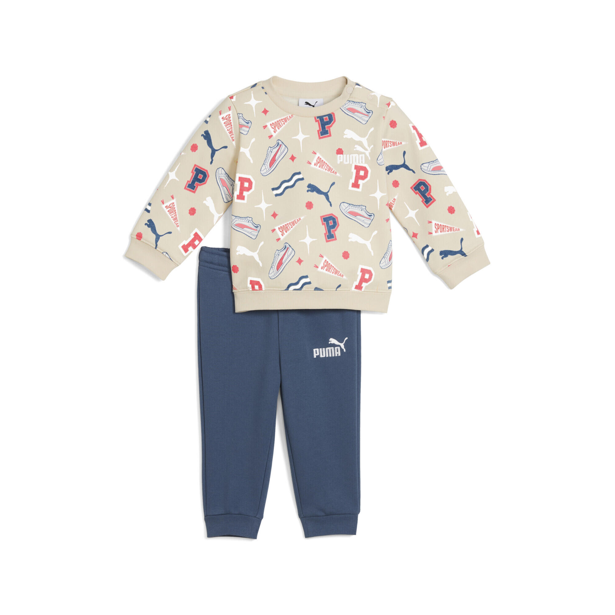 PUMA Set Minicats per bimbi ai primi passi PUMA Alpine Snow White