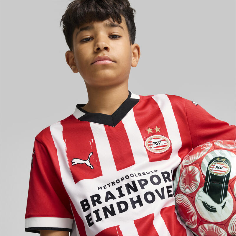 Młodzieżowa koszulka domowa PSV Eindhoven 24/25 PUMA For All Time Red White