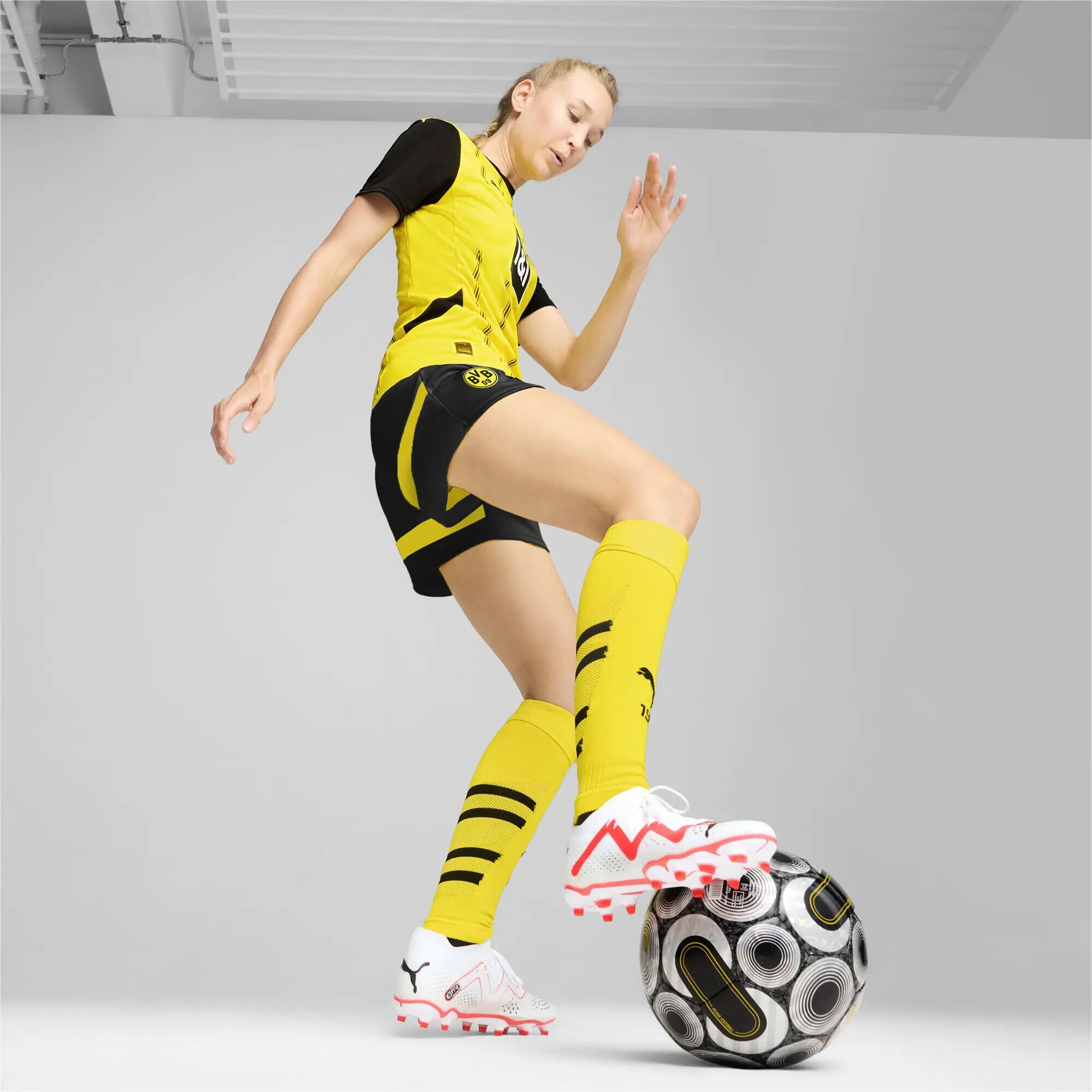 Borussia Dortmund 24/25 thuisshirt voor dames PUMA Faster Yellow Black 4/6