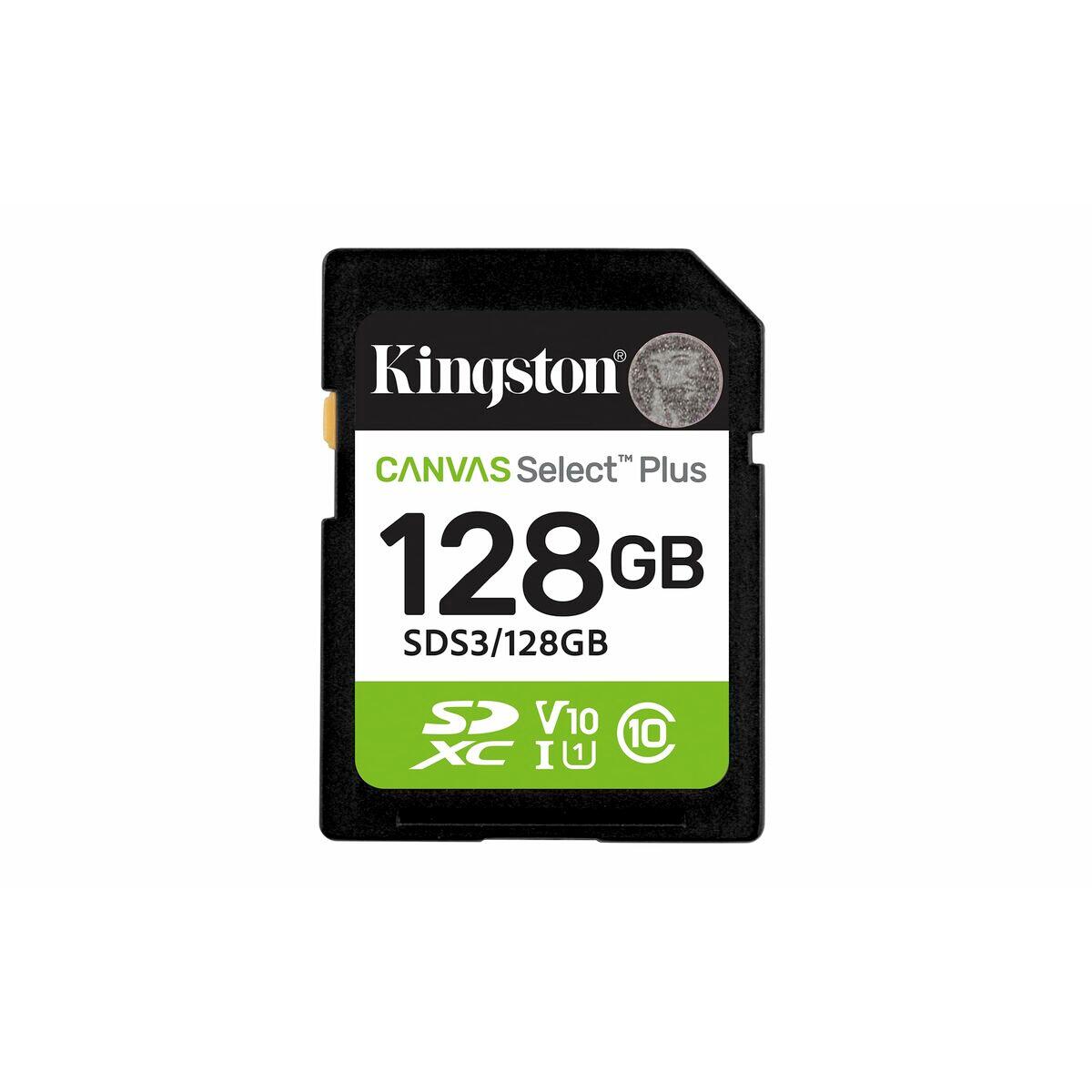 Mikro SD Speicherkarte mit Adapter Kingston SDS3/128GB 128 GB 4/5