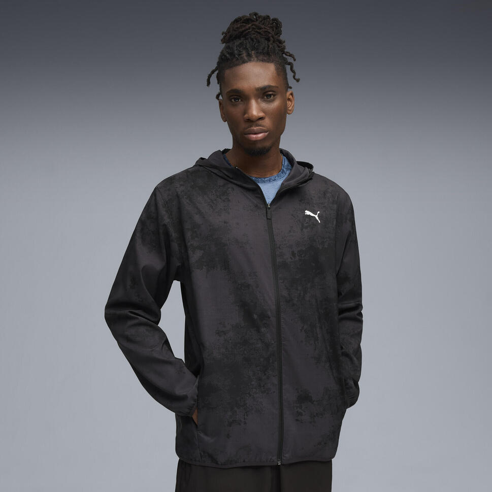 Męska kurtka TAD ESSENTIALS AOP PUMA Black Q3