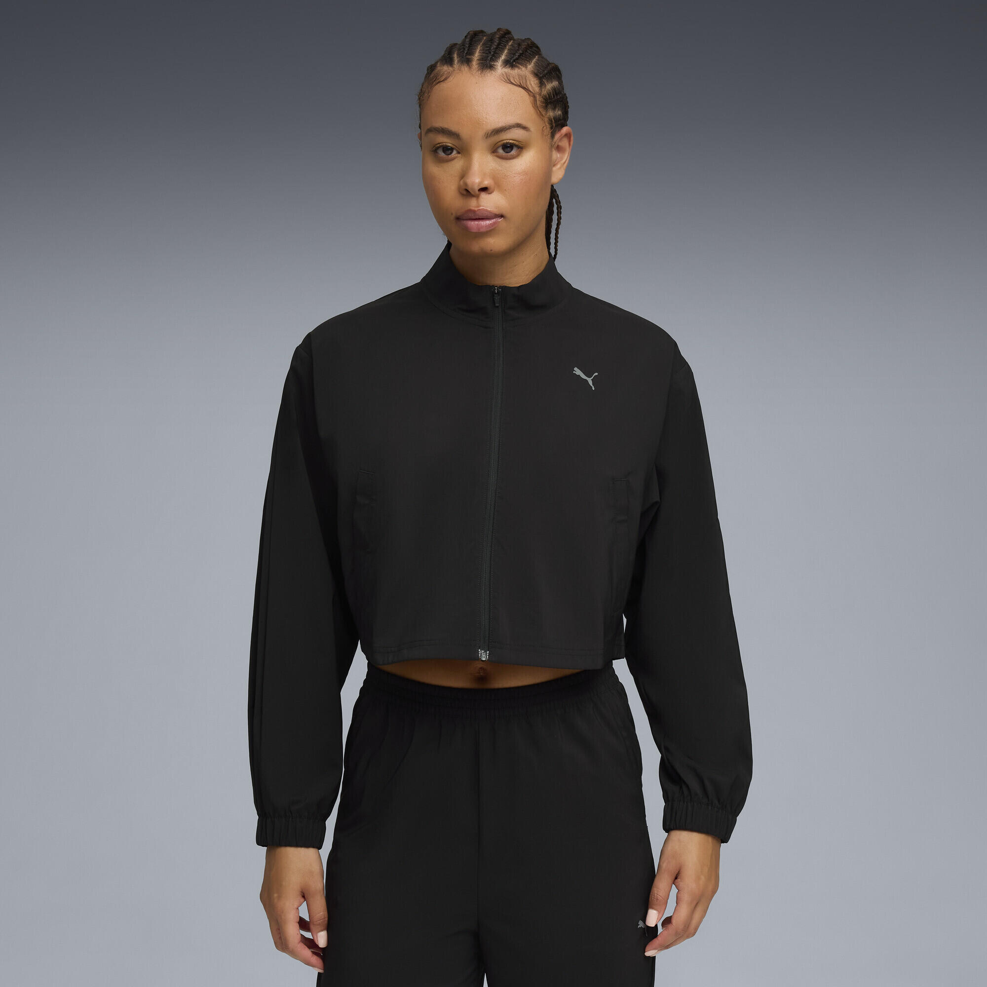 Giacca sportiva da donna PUMA Black 2/6