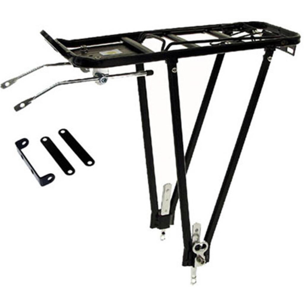 M-Wave Universal Luggage Rack in Black Aluminum for 26-28 Inch Bikes