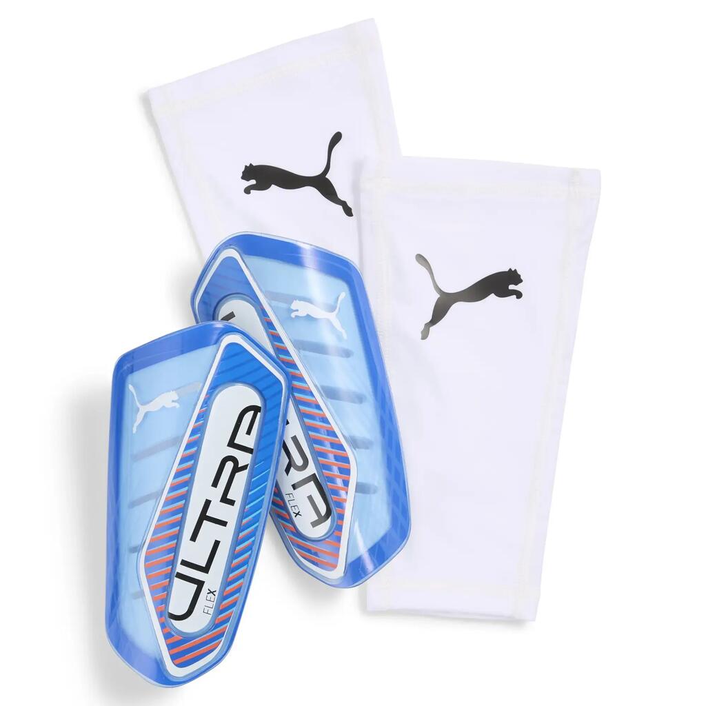 Shin pads Puma Ultra Flex Sleeve Ultra, Blue, Unisex