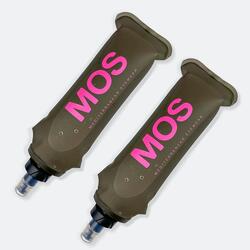 PACK DE 2 FLASQUES SOUPLE MOS EYEWEAR 500ML TRAIL RUNNING HYDRATATION