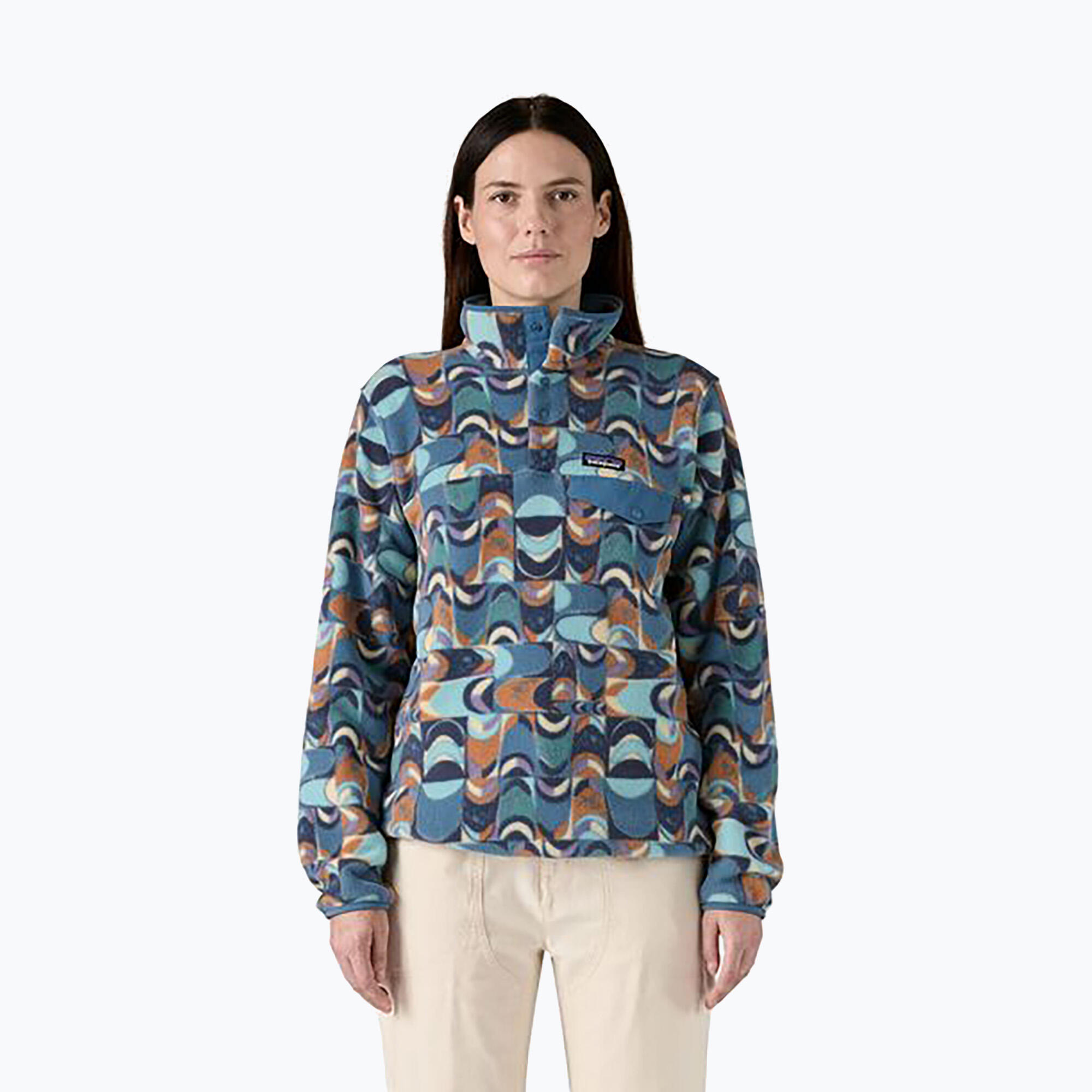 Bluza trekkingowa damska Patagonia LW Synch Snap-T P/O