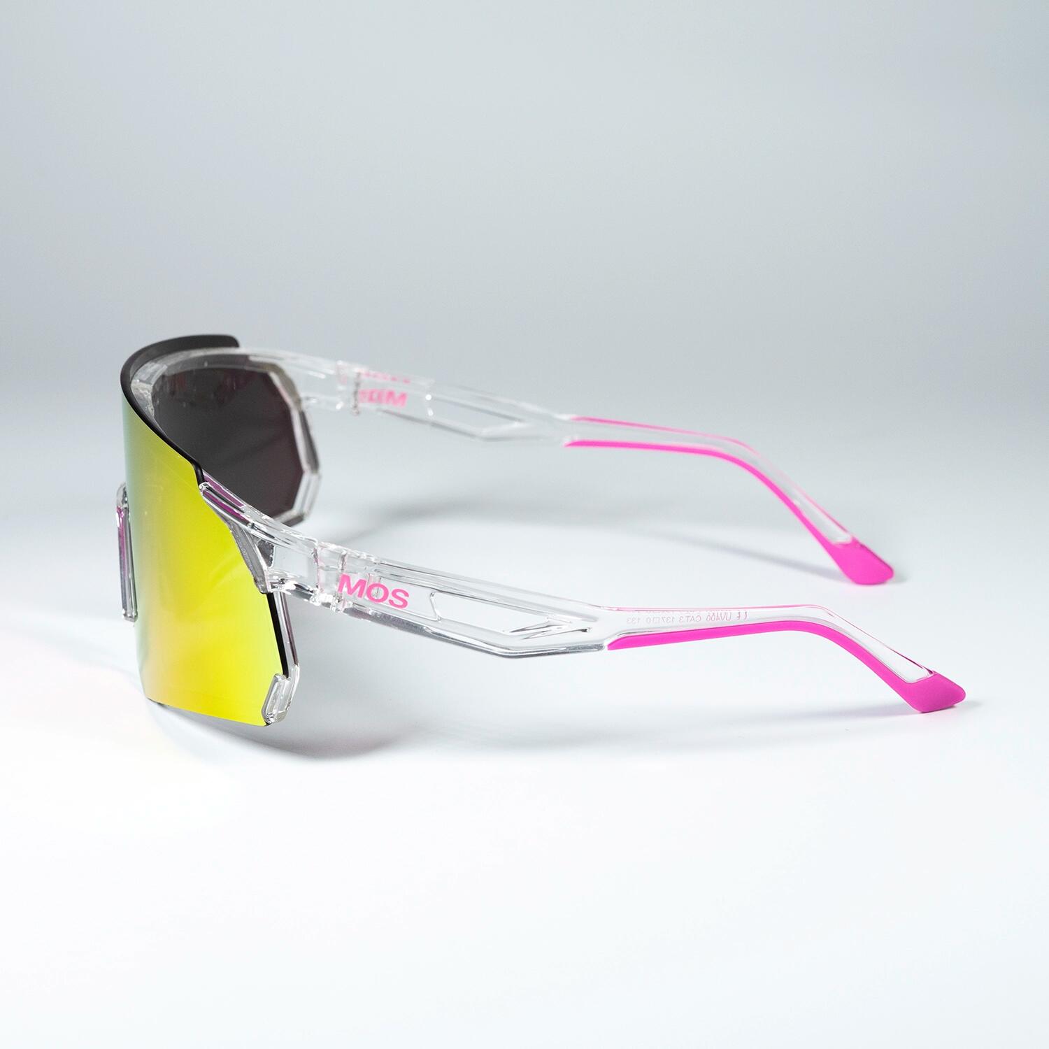 OCCHIALI DA SOLE SPORTIVI MOS EYEWEAR MENORCA FLUO PINK 3/5